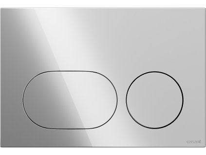 CERSANIT - Ovládací tlačítko DUETO k systému AQUA, chrom lesk K97-0635