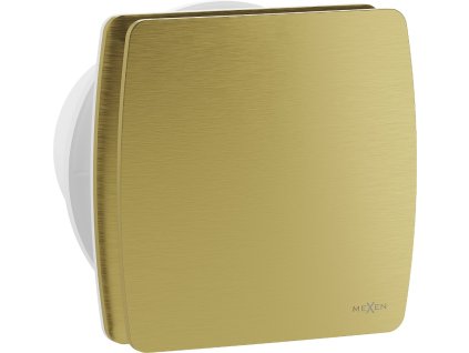 MEXEN - AXS 100 koupelnový ventilátor se senzorem vlhkosti, zlatá W9601-100H-50