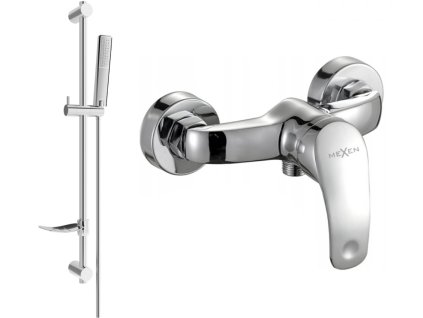 MEXEN/S - Fabia DF72 sprchová baterie s příslušenstvím, chrom 74654DF72-00
