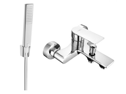 MEXEN/S - R72 Royo vanová baterie se sprchovou soupravou, chrom 7223R72-00