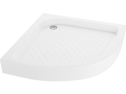 MEXEN - Sprchová vanička čtvrtkruh 80x80, bílá 47108080