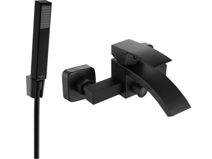 MEXEN/S - Libra R77 vanová baterie s příslušenstvím, černá 74513R77-70