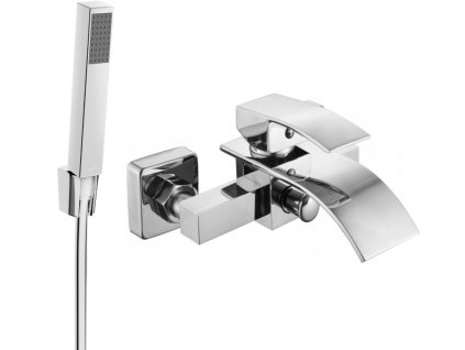 MEXEN/S - Aries R77 vanová baterie s příslušenstvím, chrom 74483R77-00