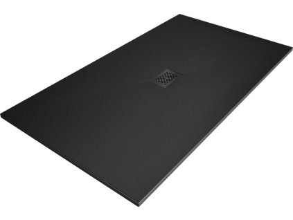 MEXEN/S - Hugo sprchová vanička SMC 150x100, černá, krytka černá 42701015-B