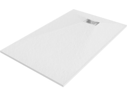 MEXEN/S - Hugo sprchová vanička SMC 150x80, bílá, krytka nerez 42108015-X