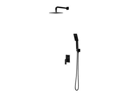 OMNIRES - BARETTI podomítkový sprchový systém černá mat /BLM/ SYSBA10BL