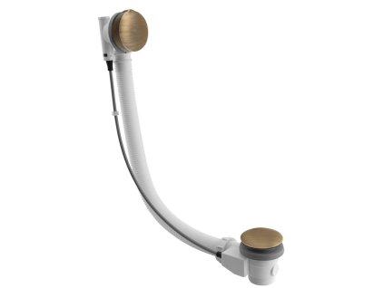 Vaňová súprava s bovdenom, dĺžka 575mm, zátka 72mm, bronz