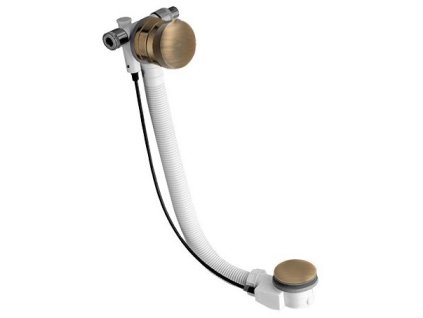 Vaňová súprava s napúšťaním, bovden, dĺžka 575mm, zátka 72mm, bronz