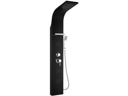 MEXEN - Borg sprchový panel, černý 7615-03-70