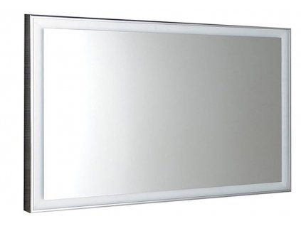 LUMINAR zrkadlo s LED osvetlením v ráme 1200x550 mm, chróm