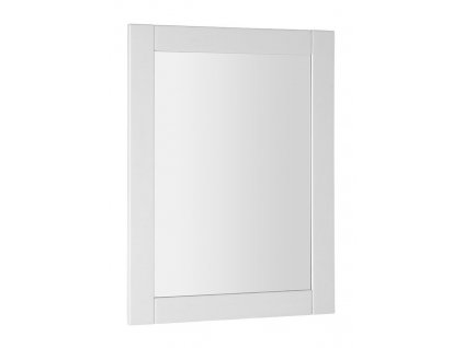 FAVOLO zrkadlo v ráme 60x80cm, biela mat