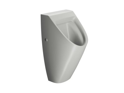 COMMUNITY urinál so zakrytým prívodom vody 31x65cm, cenere mat