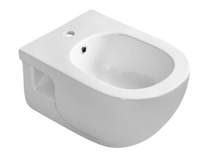 BRILLA bidet závesný, 35,5x53 cm, biela