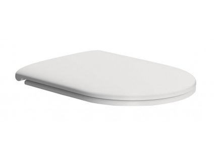 WC sedátko, Soft Close, Quick Release, biela mat/chórm