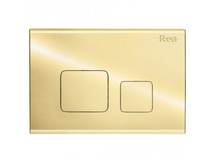 REA - Tlačítko F k podomítkovému WC systému - zlaté REA-E9853