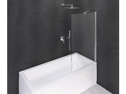 MODULAR SHOWER vaňová zástena 700x1500mm, číre sklo