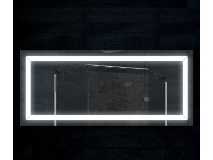 Zrkadlo s LED osvetlením 1400x600x43mm