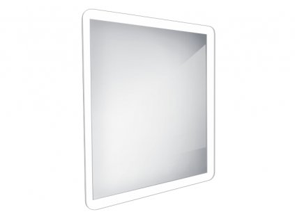 Zrcadlo s LED osvětlením po obvodu 600x600 mm (nimZP-19066)