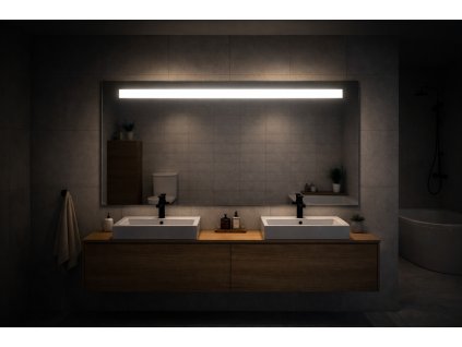 zrcadlo NATUREL 100x65 cm, LED