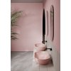 PURA keramické umývadlo na dosku 60x37cm, blush mat  DOPRAVA ZADARMO