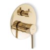 REA - Sprchový set pod omítku Lungo zlatý + box REA-P4110