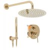 REA - Sprchový set pod omítku Lungo zlatý + box REA-P4110
