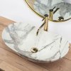 REA - Umyvadlo na desku Royal Sand REA-U6502