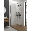 DEANTE - Mokko nero Sprchový kout, walk-in, 100 cm KQM_N30P