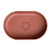 OMNIRES - OVO M+ umyvadlo na desku, 55 x 36 cm terracotta /TE/ OVOUNTE