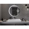 MEXEN - Ella zrcadlo s osvětlením s kosmetickým zrcátkem, 90 cm, LED 600 9811-090-090-611-00