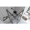 REA - Sprchový kout City 80x80 Black Bez sprchové vaničky REA-K6448