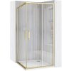 REA - Sprchový kout City  90x90 Gold Bez sprchové vaničky REA-K6443