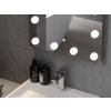 MEXEN - Dona zrcadlo s osvětlením 100 x 80 cm, LED 600 9818-100-080-611-00