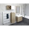 ESPACE skrinka 35x35x22cm, 1x dvierka, ľavá/pravá, biela matná