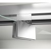 SIGMA SIMPLY štvorcová sprchová zástena pivot dvere 800x800mm L/P varianta, Brick sklo