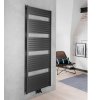 TONDI vykurovacie teleso 600x1690 mm, stredové pripojenie, čierna mat