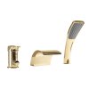 REA - Třídílná vanová baterie Riven Zlatá REA-B0497