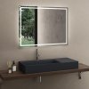 REA - Umyvadlo  Archi 90 CM Grey MATT na desku - konglomerát REA-U4304