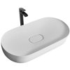REA - Umyvadlo  IRIS 71 CM White na desku - konglomerát REA-U4305