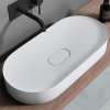 REA - Umyvadlo  IRIS 71 CM White na desku - konglomerát REA-U4305