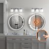 Tutumi - Zrcadlo LED 80cm MMJ BRUSH SILVER HOM-06507