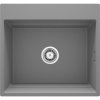 DEANTE - Magnetic metaliclá šedá - Granitový dřez, jednokomorový  ZRM_S10A