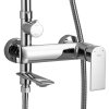 REA - Sprchový set s baterií 150mm Veneta Chrom REA-P7843