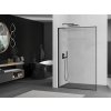 MEXEN/S - Kioto L Sprchová zástěna WALK-IN 70 x 200, černý vzor, černá 800-070-103-70-70