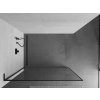 MEXEN/S - Kioto L Sprchová zástěna WALK-IN 70 x 200, černý vzor, černá 800-070-103-70-70