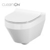 GEBERIT KOMBIFIXBasic vč. chromového tlačítka DELTA 51 + WC CERSANIT CLEANON CREA OVÁL + SEDÁTKO 110.100.00.1 51CR CR1