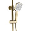 REA - Sprchový set STORM GOLD BRUSH REA-P9536