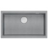 Quadron - Granitový dřez Logan 110 Grey Metallic Zlaty HQD7644U5_PVDG1_U