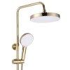 REA - Sprchový set s baterií 150mm BLOOM zlatá/bílá  REA-P9529