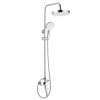 REA - Sprchový set s baterií 150mm BLOOM chrom/bílá REA-P9527